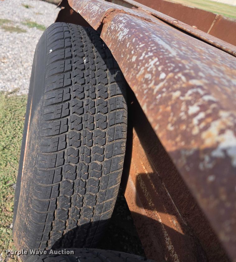 image for item EU3814 Shop built utility trailer