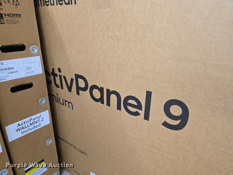 image for item EU3825 Approximately (7) Promethean baords