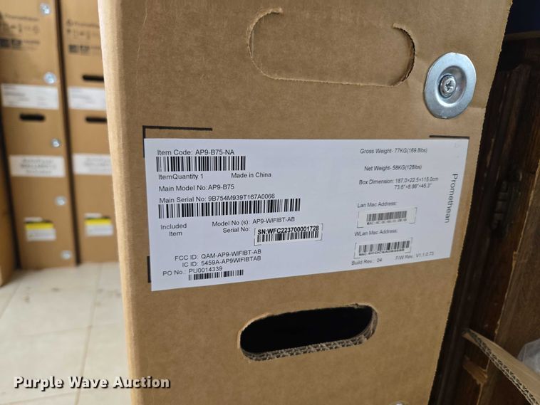 image for item EU3825 Approximately (7) Promethean baords