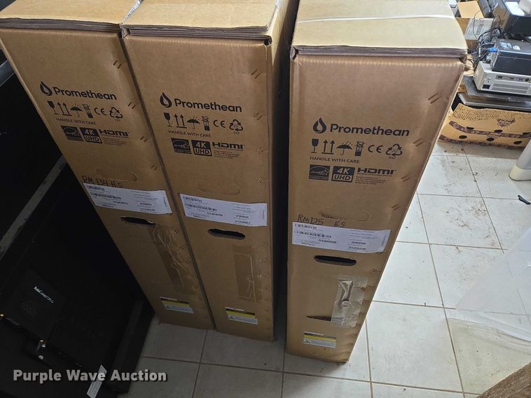 image for item EU3825 Approximately (7) Promethean baords