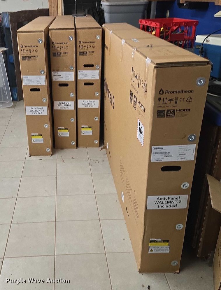 image for item EU3825 Approximately (7) Promethean baords