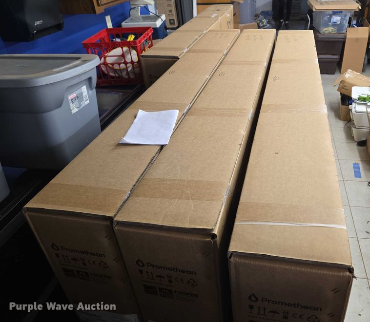 image for item EU3825 Approximately (7) Promethean baords