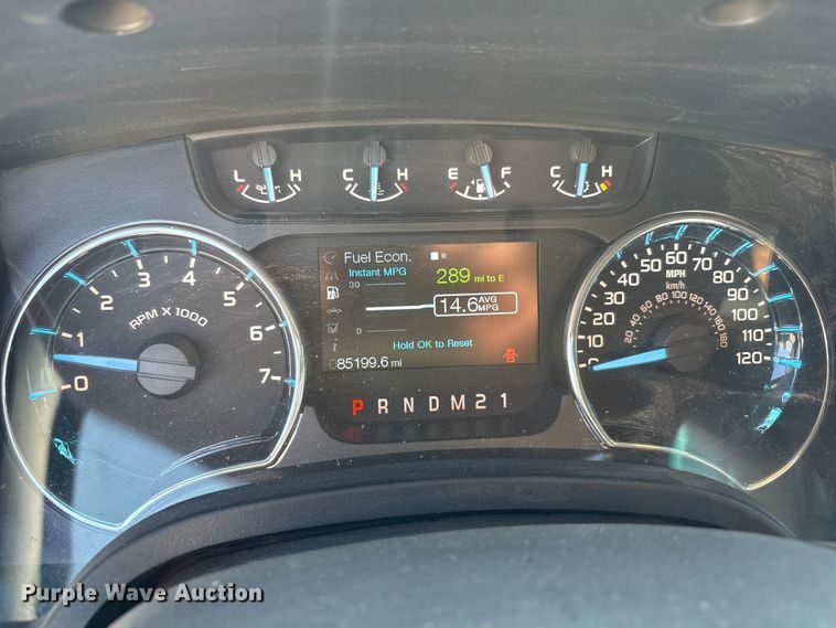 image for item EU4682 2011 Ford F150 SuperCrew pickup truck