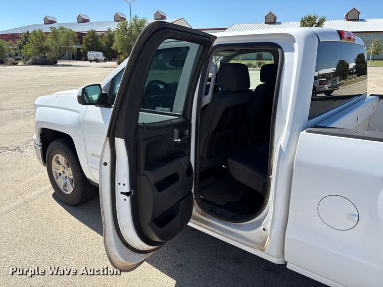 image for item EU4685 2015 Chevrolet Silverado 1500 Double Cab pickup truck