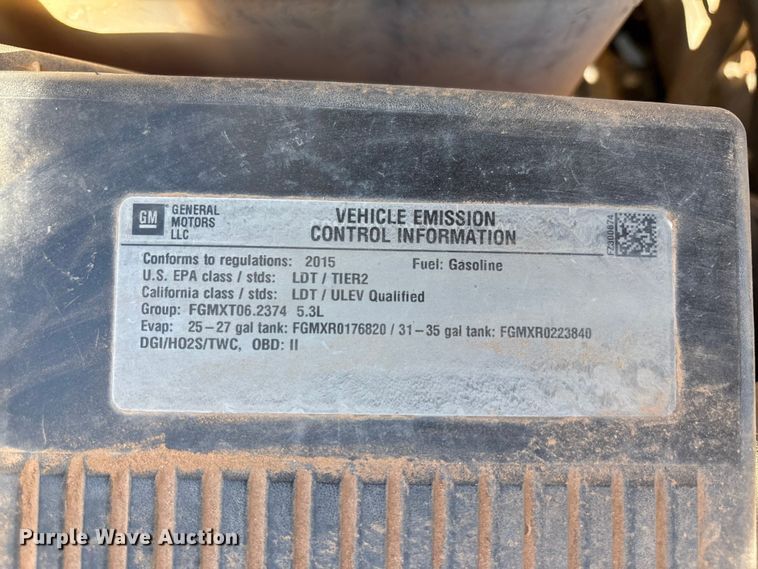 image for item EU4685 2015 Chevrolet Silverado 1500 Double Cab pickup truck