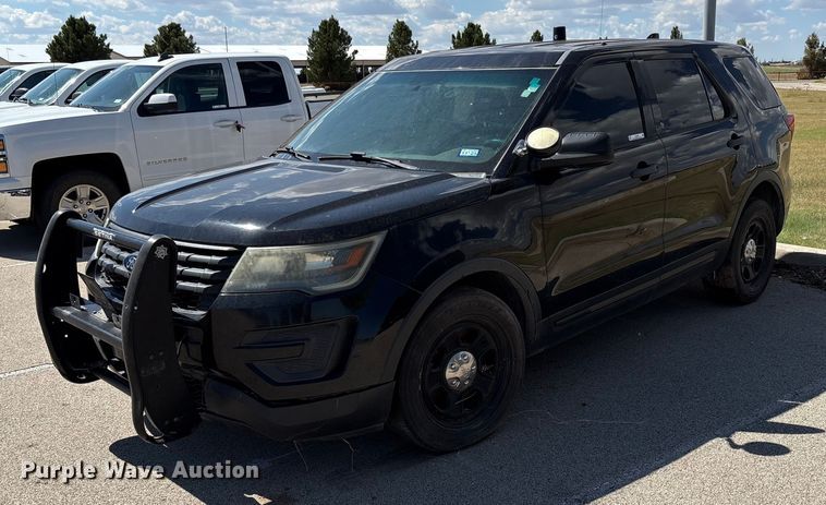 image for item EU4687 2017 Ford Explorer Police Interceptor SUV