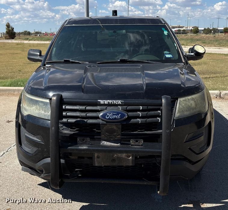image for item EU4687 2017 Ford Explorer Police Interceptor SUV
