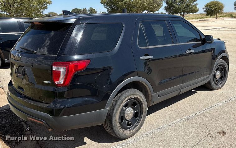 image for item EU4687 2017 Ford Explorer Police Interceptor SUV