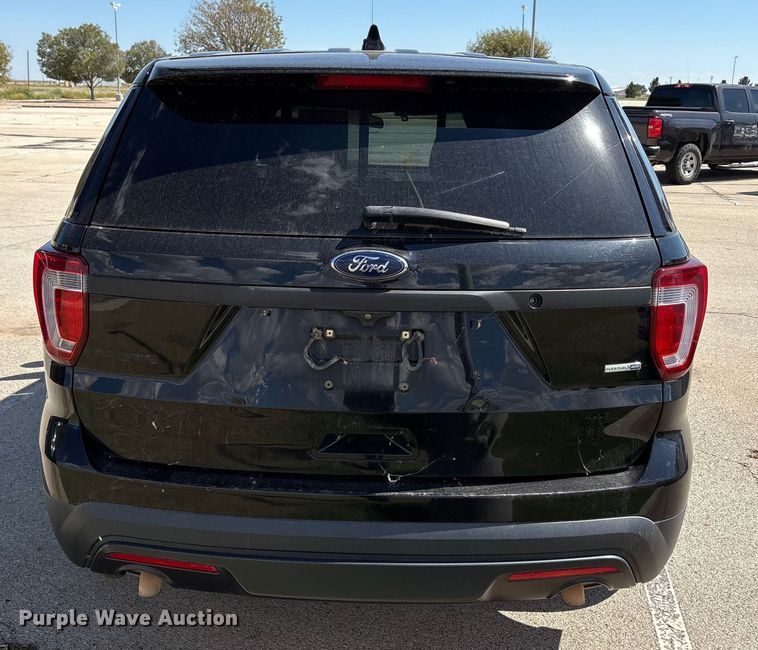 image for item EU4687 2017 Ford Explorer Police Interceptor SUV