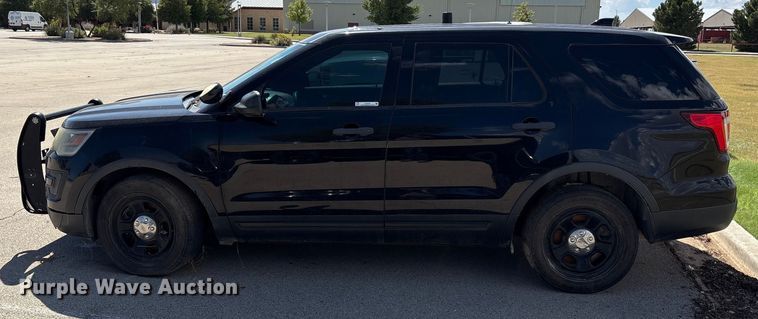 image for item EU4687 2017 Ford Explorer Police Interceptor SUV
