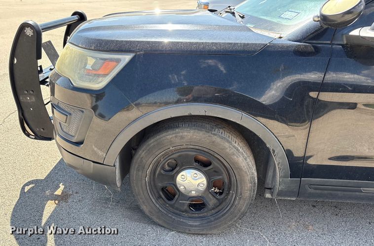 image for item EU4687 2017 Ford Explorer Police Interceptor SUV