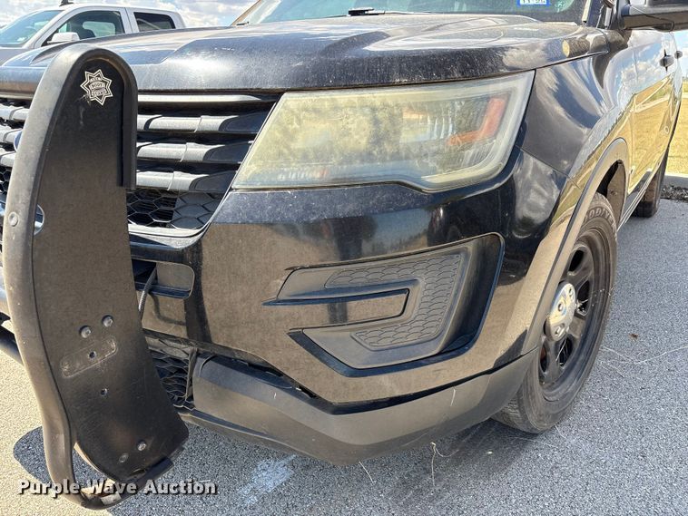 image for item EU4687 2017 Ford Explorer Police Interceptor SUV