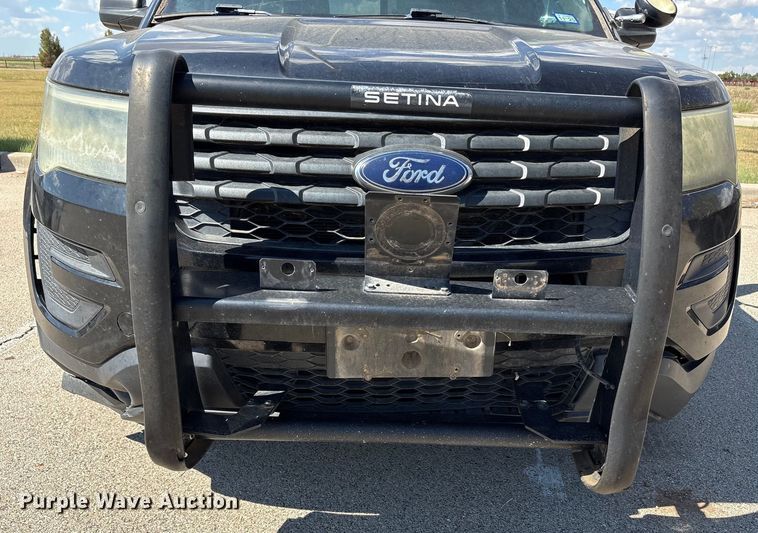 image for item EU4687 2017 Ford Explorer Police Interceptor SUV