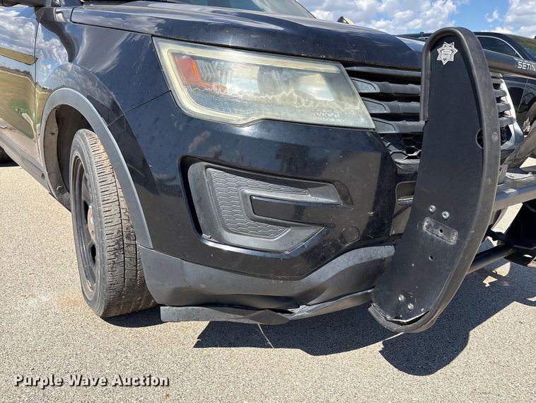image for item EU4687 2017 Ford Explorer Police Interceptor SUV