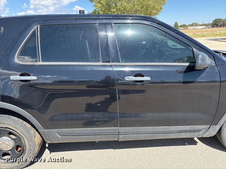 image for item EU4687 2017 Ford Explorer Police Interceptor SUV