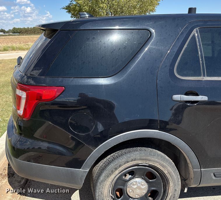 image for item EU4687 2017 Ford Explorer Police Interceptor SUV