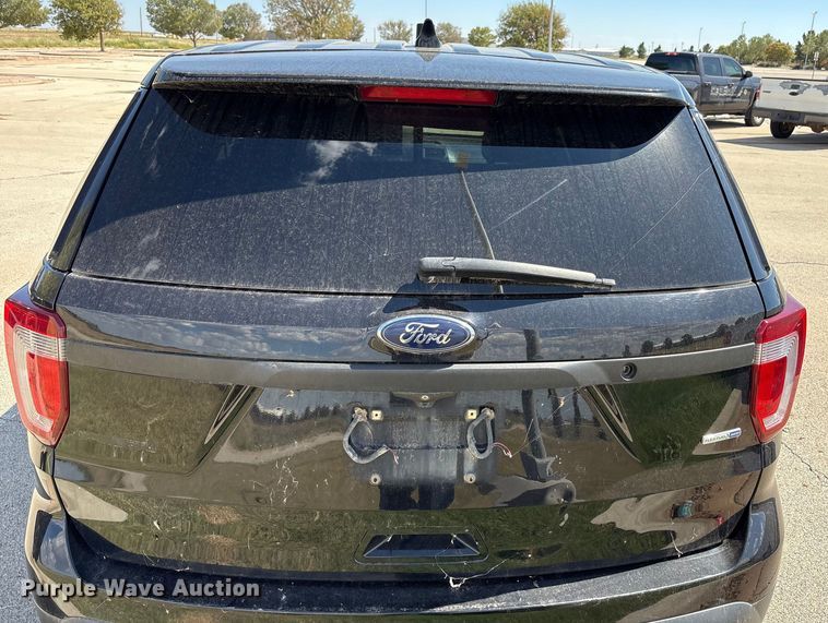 image for item EU4687 2017 Ford Explorer Police Interceptor SUV