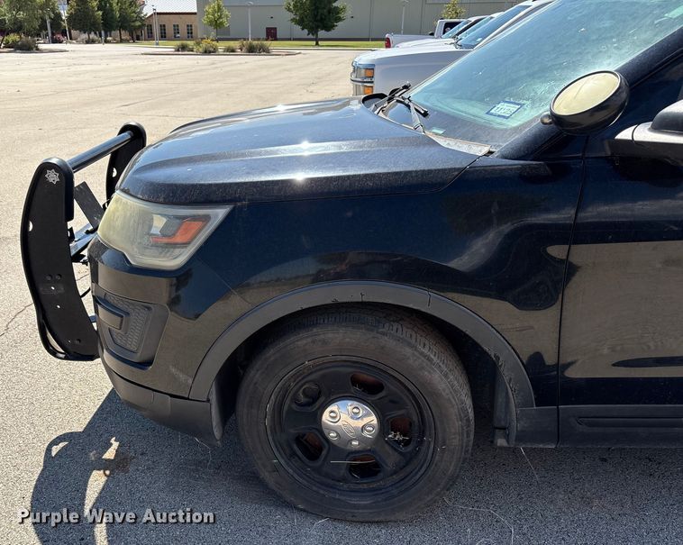 image for item EU4687 2017 Ford Explorer Police Interceptor SUV