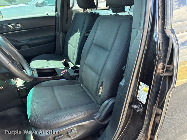 image for item EU4687 2017 Ford Explorer Police Interceptor SUV