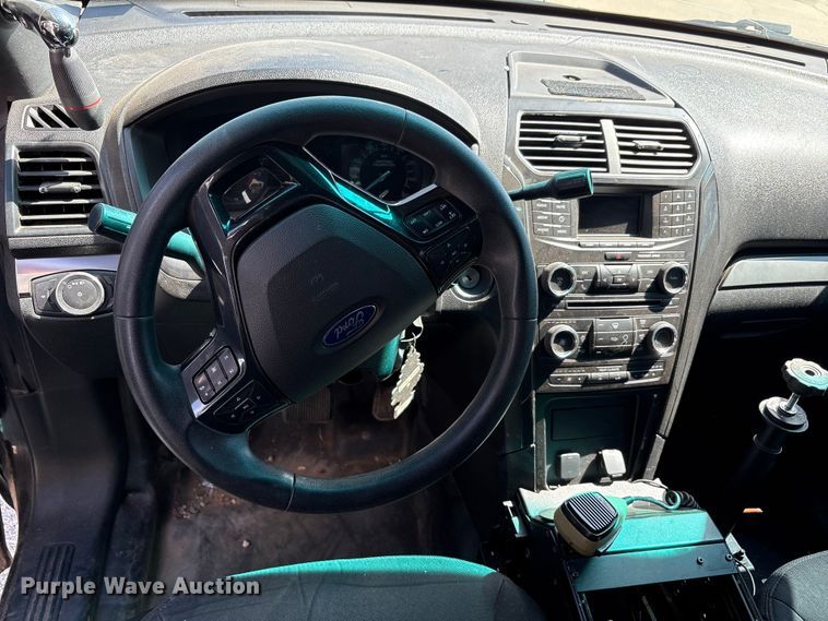 image for item EU4687 2017 Ford Explorer Police Interceptor SUV