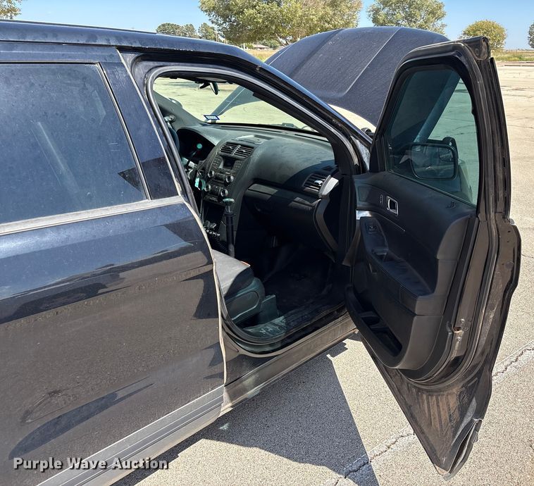 image for item EU4687 2017 Ford Explorer Police Interceptor SUV