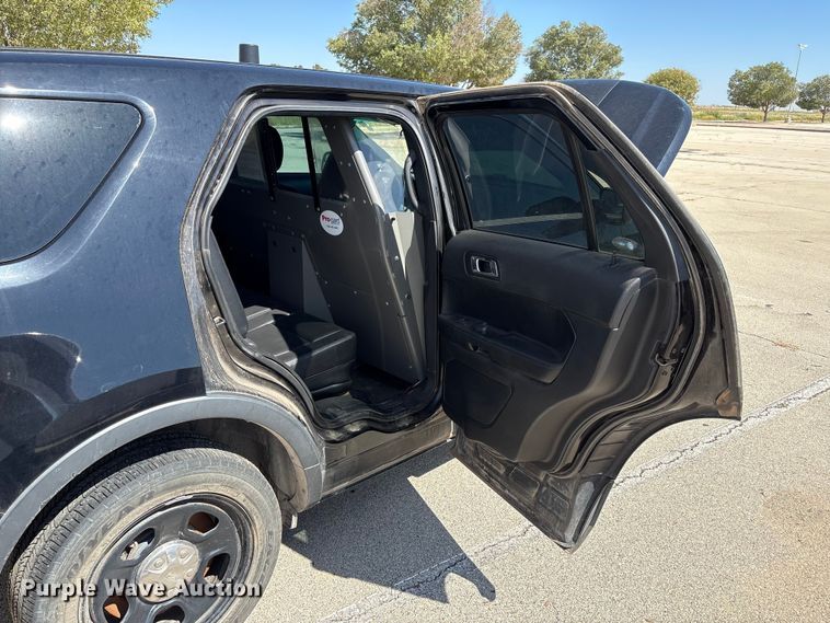 image for item EU4687 2017 Ford Explorer Police Interceptor SUV