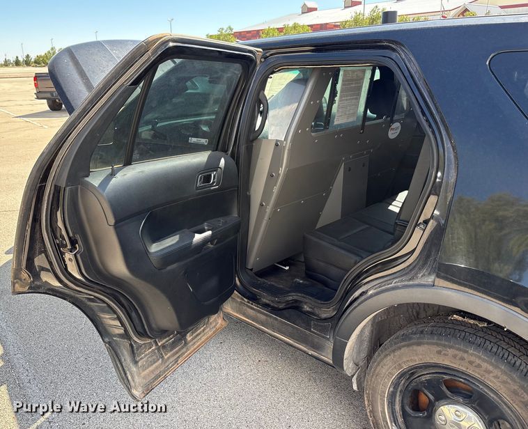 image for item EU4687 2017 Ford Explorer Police Interceptor SUV