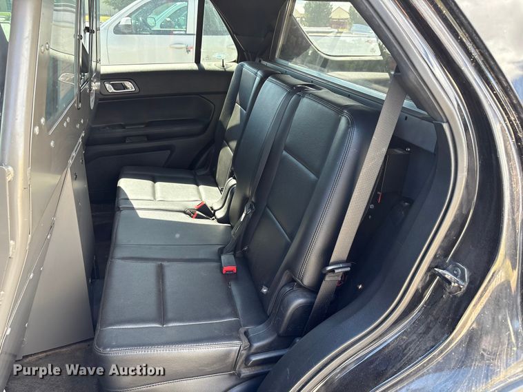 image for item EU4687 2017 Ford Explorer Police Interceptor SUV