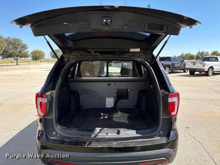 image for item EU4687 2017 Ford Explorer Police Interceptor SUV