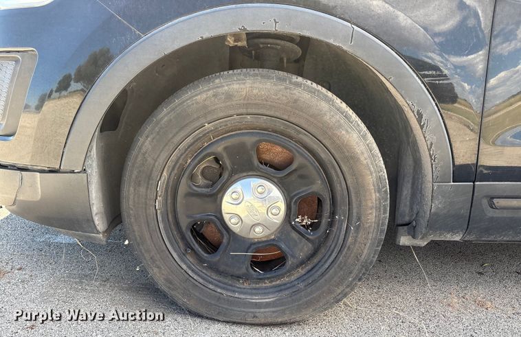 image for item EU4687 2017 Ford Explorer Police Interceptor SUV