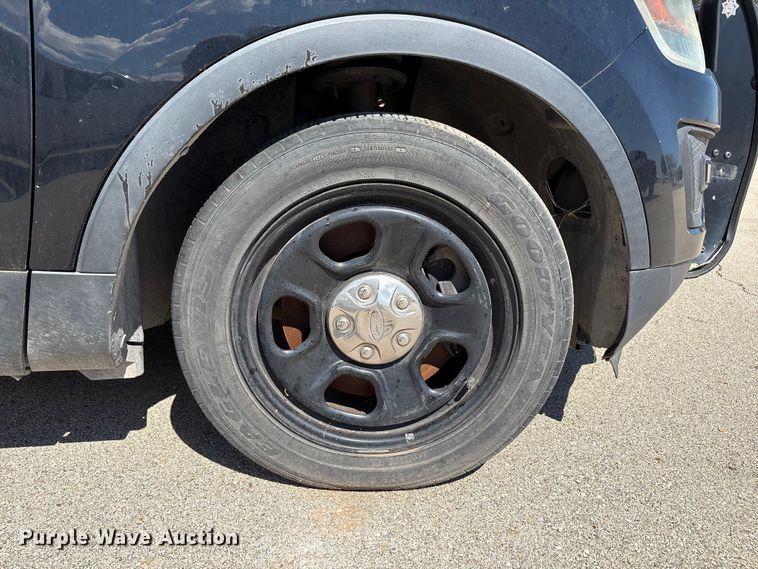 image for item EU4687 2017 Ford Explorer Police Interceptor SUV