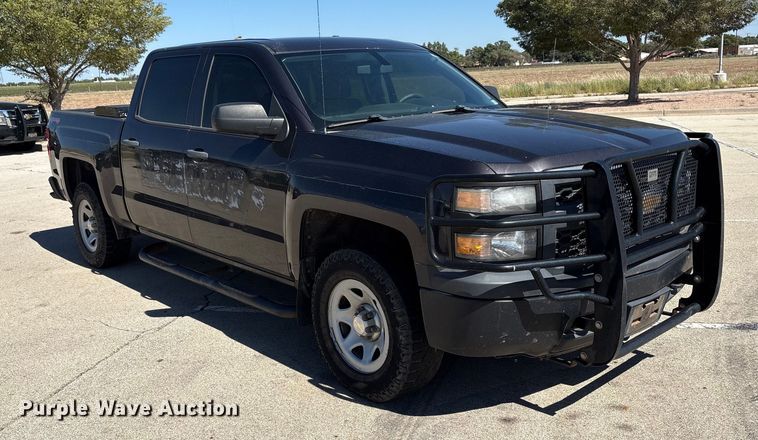 image for item EU4688 2015 Chevrolet Silverado 1500 Crew Cab pickup truck