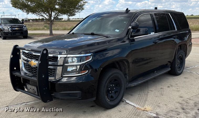 image for item EU4689 2019 Chevrolet Tahoe Police SUV