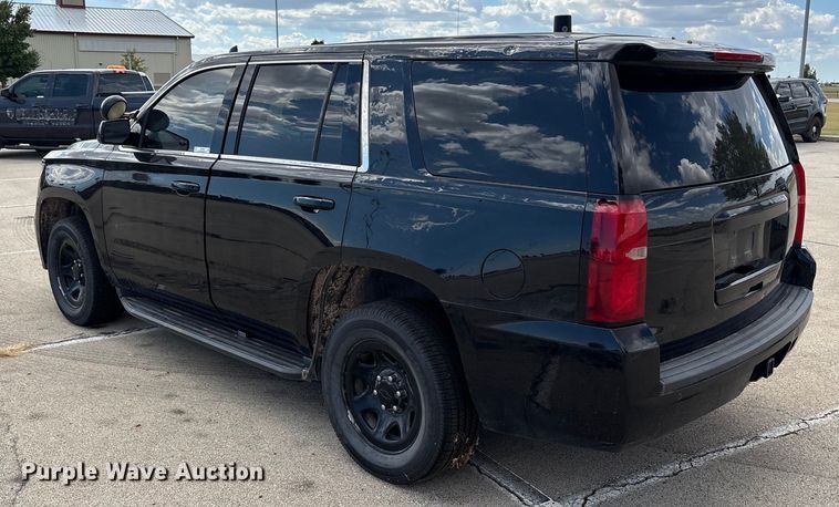 image for item EU4689 2019 Chevrolet Tahoe Police SUV