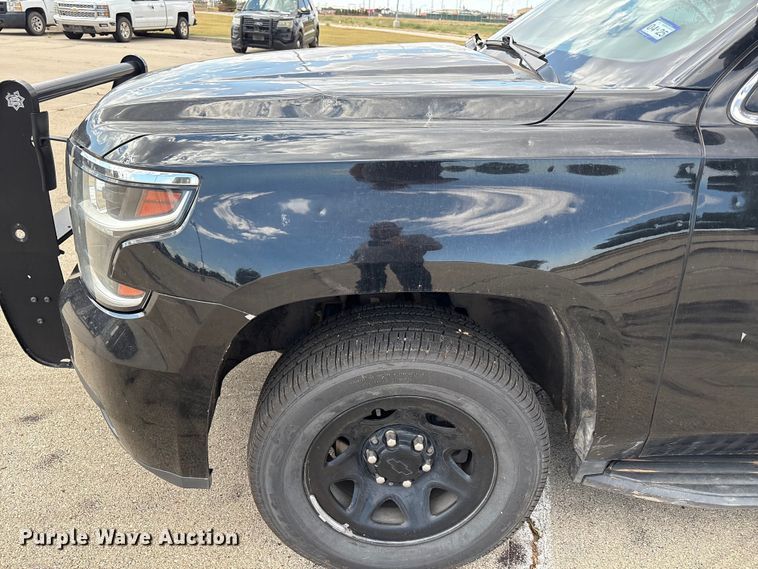 image for item EU4689 2019 Chevrolet Tahoe Police SUV