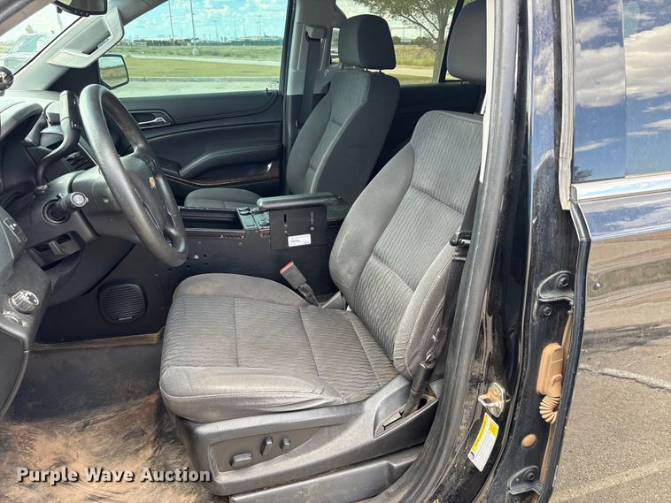 image for item EU4689 2019 Chevrolet Tahoe Police SUV