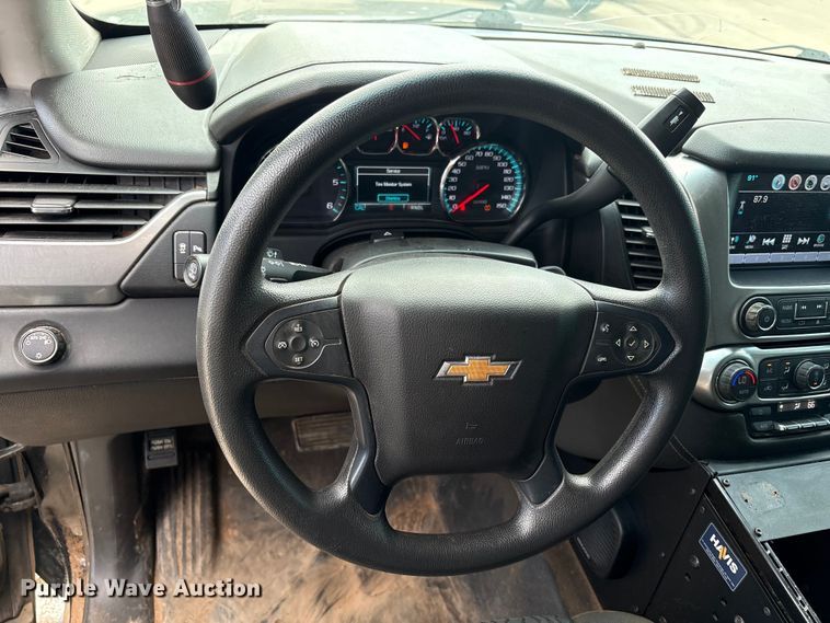 image for item EU4689 2019 Chevrolet Tahoe Police SUV