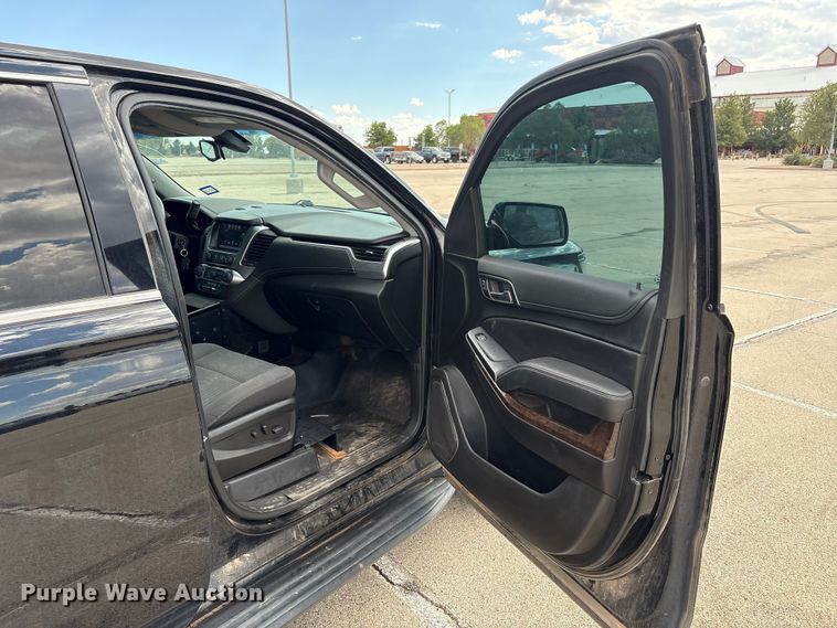 image for item EU4689 2019 Chevrolet Tahoe Police SUV