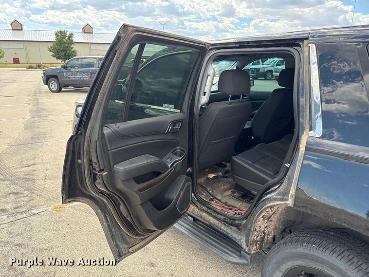 image for item EU4689 2019 Chevrolet Tahoe Police SUV