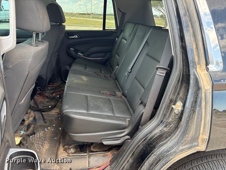 image for item EU4689 2019 Chevrolet Tahoe Police SUV