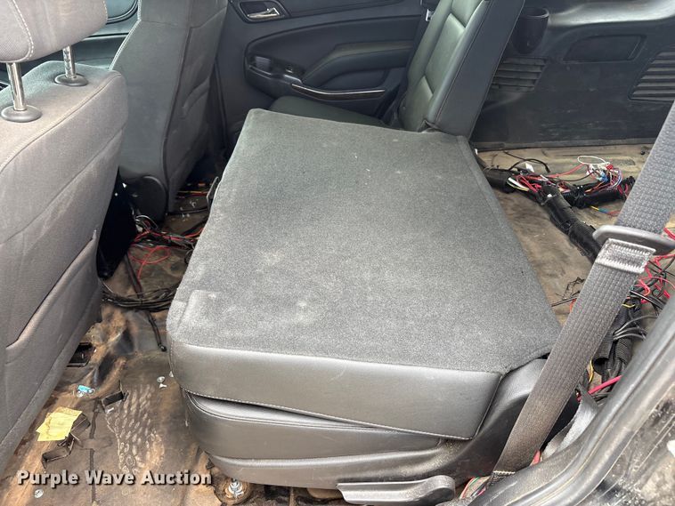 image for item EU4689 2019 Chevrolet Tahoe Police SUV