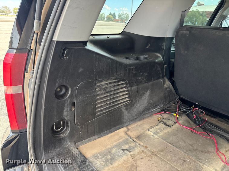 image for item EU4689 2019 Chevrolet Tahoe Police SUV