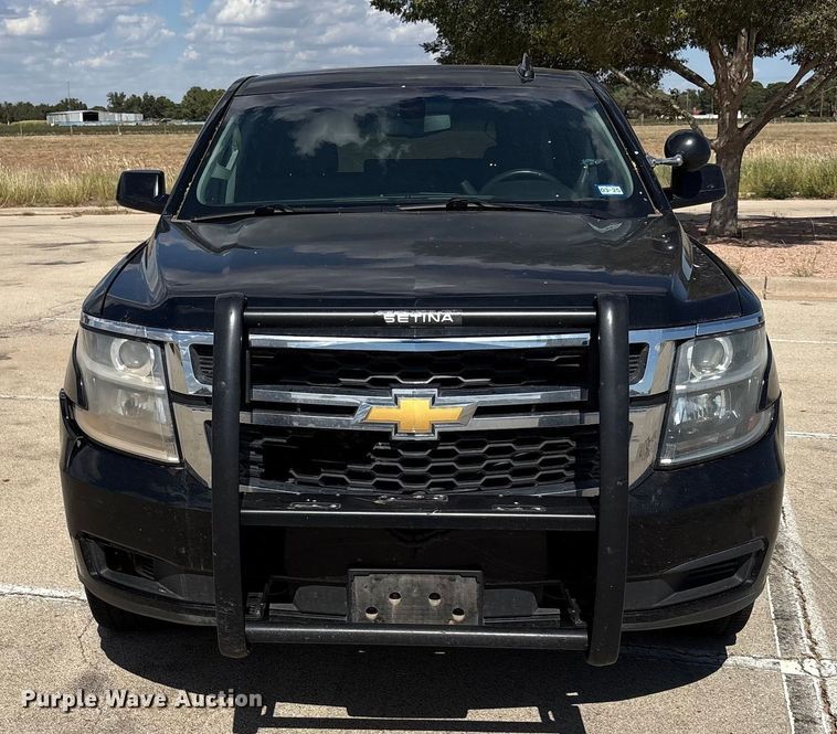 image for item EU4690 2019 Chevrolet Tahoe Police SUV
