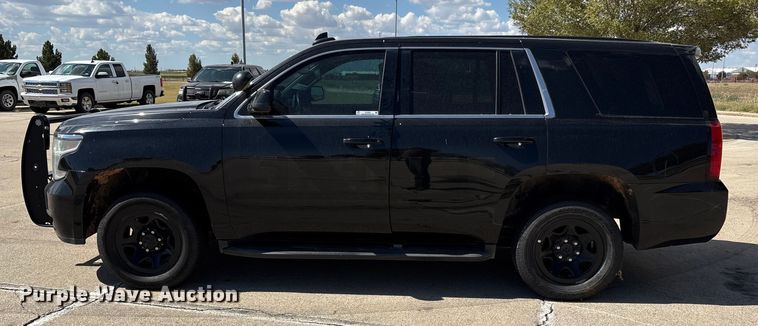 image for item EU4690 2019 Chevrolet Tahoe Police SUV