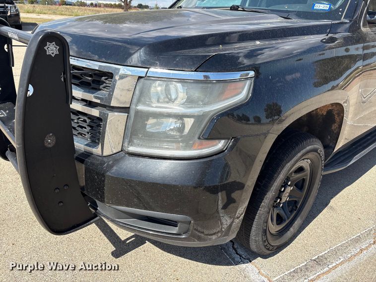 image for item EU4690 2019 Chevrolet Tahoe Police SUV