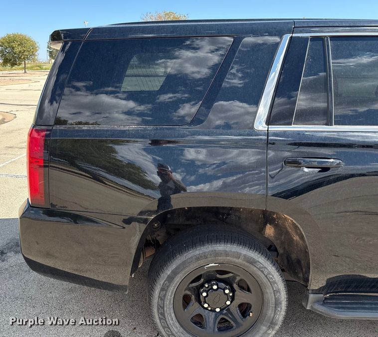 image for item EU4690 2019 Chevrolet Tahoe Police SUV
