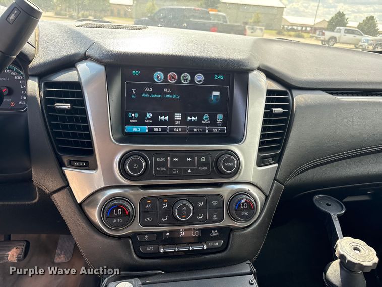 image for item EU4690 2019 Chevrolet Tahoe Police SUV