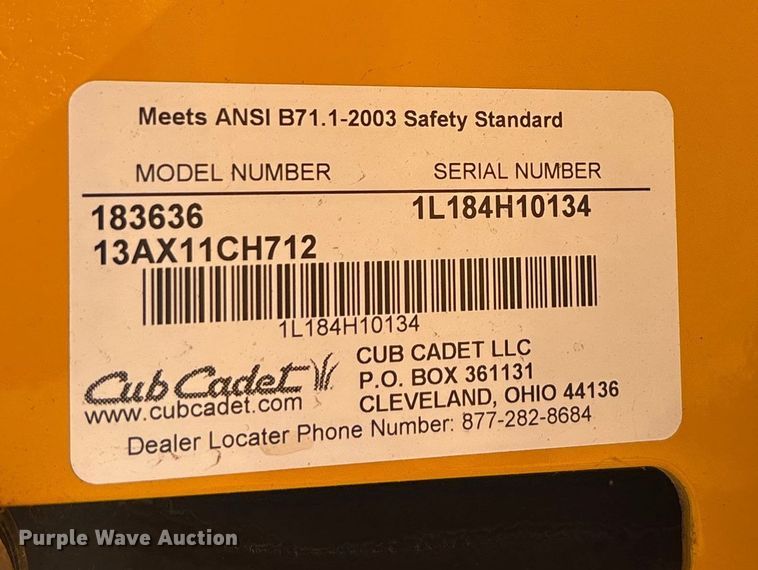 image for item EU4693 (2) lawn mowers