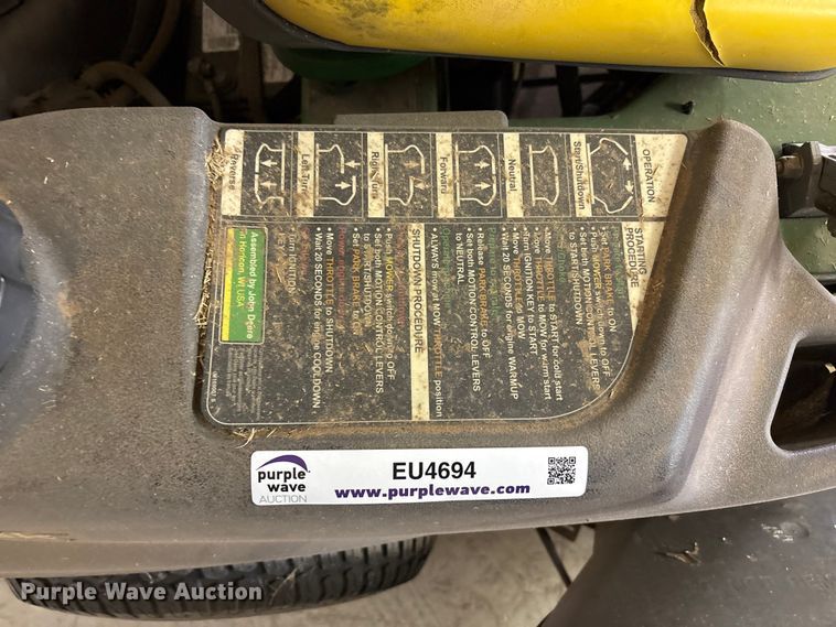 image for item EU4694 2011 John Deere EZtrak ZTR lawn mower