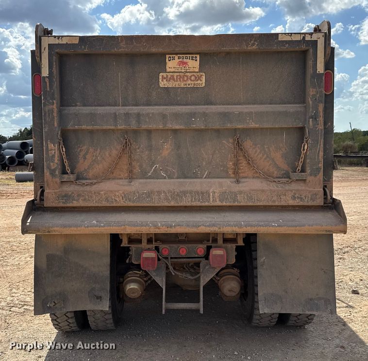 image for item EU5020 2010 Mack CHU613 dump truck